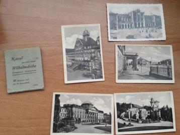Duitsland, antiek mapje met foto's Kassel, Wilhelmshöhe,  beschikbaar voor biedingen