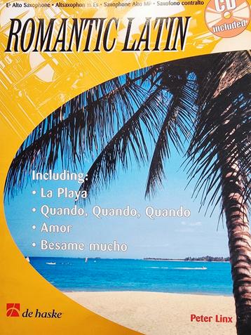 Romantic Latin Altsax - incl. CD - De Haske - Nieuw beschikbaar voor biedingen