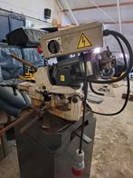 Afkortzaag 380V - Goede Staat - Verstelbaar, Doe-het-zelf en Verbouw, Gereedschap | Zaagmachines, Ophalen of Verzenden, Gebruikt