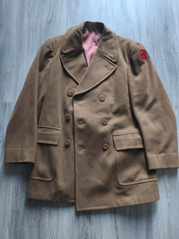 Us army officiers overjas Bastogne, Verzamelen, Militaria | Tweede Wereldoorlog, Kleding of Schoenen, Amerika, Ophalen of Verzenden