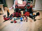 Playmobil Draken kasteel 5479 + 5480 en draken schip, Kinderen en Baby's, Speelgoed | Playmobil, Ophalen of Verzenden, Zo goed als nieuw