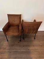 2 stoelen microleder Kapenga, Ophalen, Zo goed als nieuw, Twee