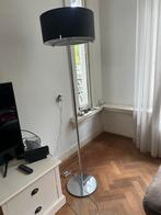 Stalamp Zwart Glas - Moderne Vloerlamp, Huis en Inrichting, Lampen | Vloerlampen, Ophalen, Gebruikt, Glas, 150 tot 200 cm