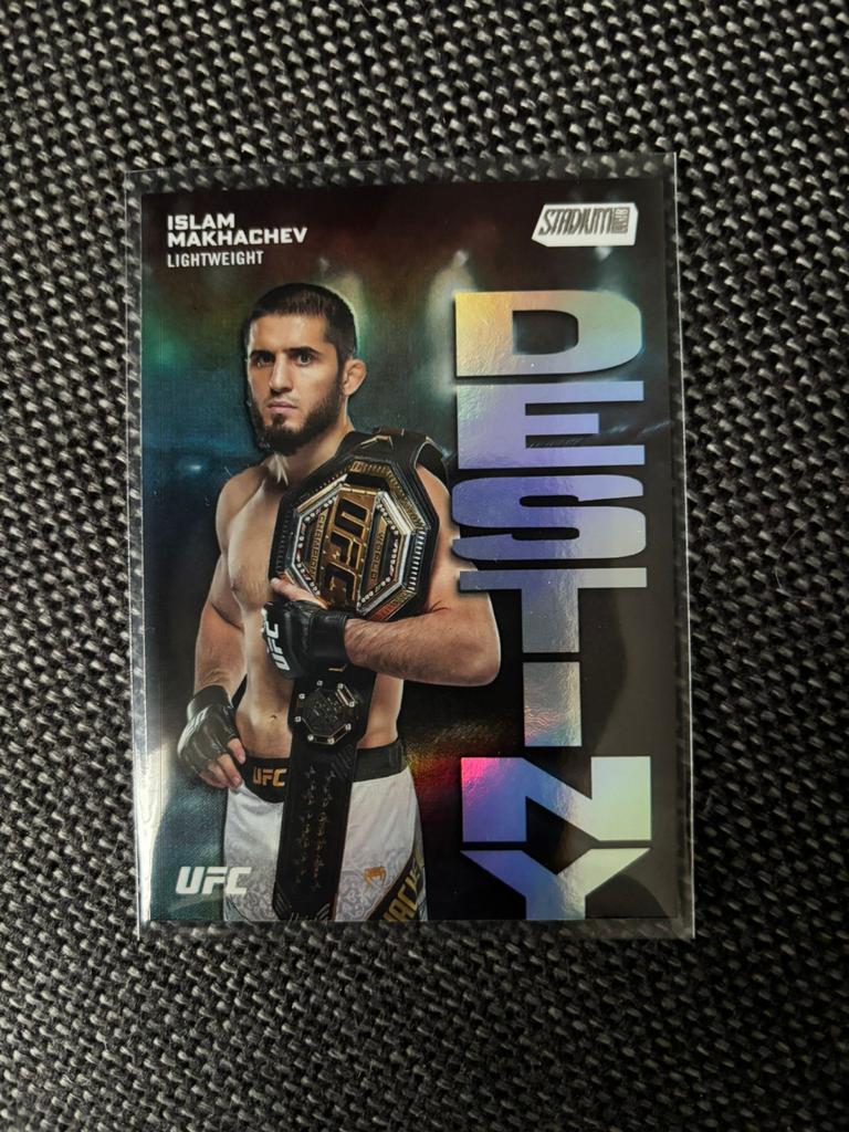 Islam Makhachev UFC Stadium Club Destiny Kaart, Ophalen of Verzenden, Zo goed als nieuw