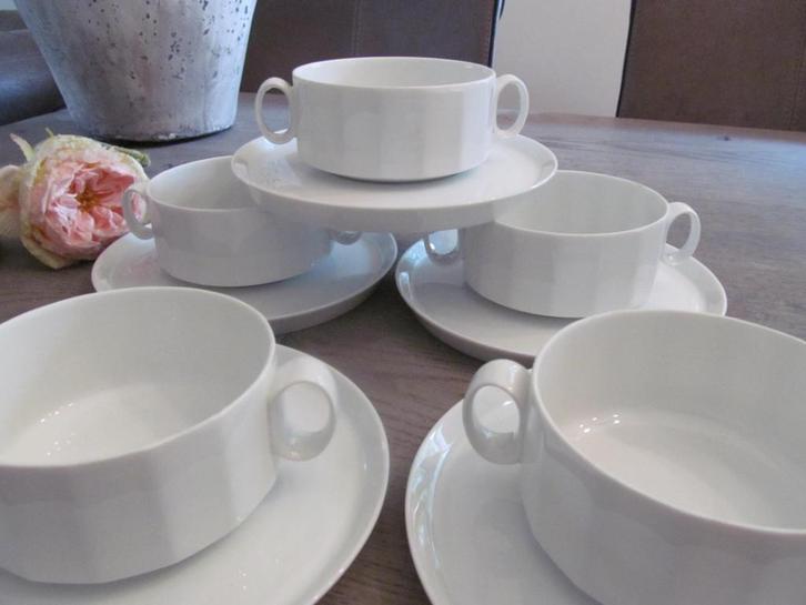 5 Rosenthal Polygon Tapio Wirkkala Soepkommen + Schotels, Huis en Inrichting, Keuken | Servies, Zo goed als nieuw, Kom(men), Overige stijlen