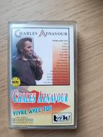 Charles Aznavour - Vivre avec Toi - cassette, Ophalen of Verzenden, Gebruikt, 1 bandje, Origineel