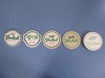5 verschillende bier viltjes Grolsch, Ophalen of Verzenden, Gebruikt, Viltje(s), Grolsch