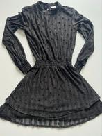 Shoeby Zwarte Glitter Jurk met Hartjes 158 164, Ophalen of Verzenden, Zo goed als nieuw, Meisje, Jurk of Rok