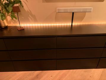 IKEA Malm Zwartbruin Hout - 280cm (80cm+160cm+40cm) - afbeelding 6