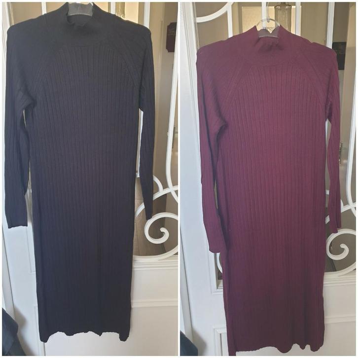 2 jurken c&a maat M, Kleding | Dames, Jurken, Gedragen, Maat 38/40 (M), Rood, Onder de knie, Ophalen of Verzenden