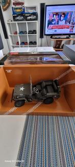 ARMY JEEP HOTCHKINS UT MODELS, Hobby en Vrije tijd, Modelauto's | 1:18, Ophalen of Verzenden, UT Models