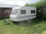 Hobby 400 de luxe, Caravans en Kamperen, Caravans, Hobby, Bedrijf, Treinzit, 750 - 1000 kg