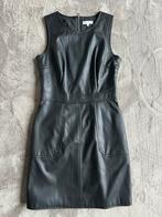 Faux Leather Zwarte Jurk Maat 38, Maat 38/40 (M), Zwart, Nieuw, Ophalen of Verzenden