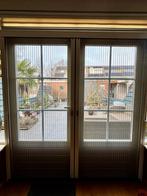 Plissé Hordeur voor openslaande deuren., 75 tot 150 cm, Kunststof, Ophalen of Verzenden, Zo goed als nieuw