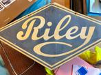Riley origineel reclame bord, Ophalen