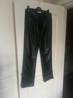 Nukus L zwarte leerlook broek - als nieuw - mooi, Zwart, Maat 42/44 (L), Ophalen of Verzenden, Zo goed als nieuw