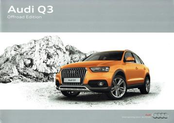 Folder Audi Q3 Offroad Edition (2013) beschikbaar voor biedingen