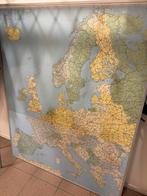 Landkaart van Europa 123x154, Boeken, Atlassen en Landkaarten, Ophalen, Europa Overig, 1800 tot 2000, Landkaart