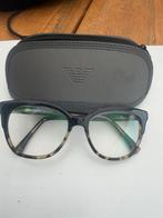 Emporio Armani Bril Montuur, Sieraden, Tassen en Uiterlijk, Zonnebrillen en Brillen | Dames, Zwart, Zo goed als nieuw, Bril, Ophalen