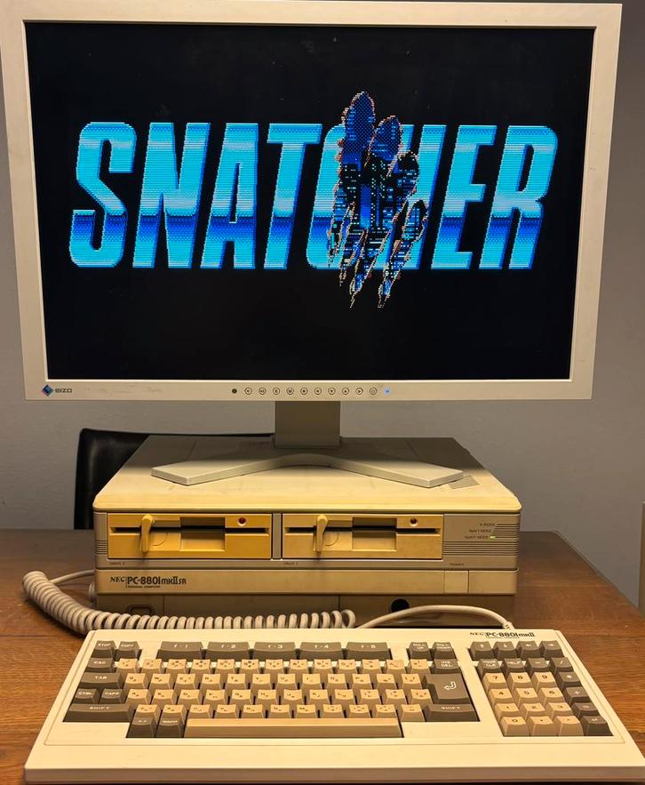 NEC PC8801mkII SR Japanse Game PC, Computers en Software, Vintage Computers, Ophalen of Verzenden