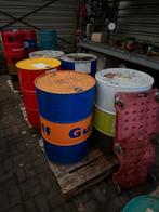 Olievat brandton 200l en 60l, Tuin en Terras, Vuurkorven, Ophalen, Vuurton