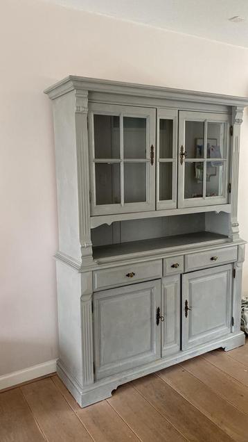 Buffetkast landelijk dressoir vintage grijs annie sloan verf beschikbaar voor biedingen