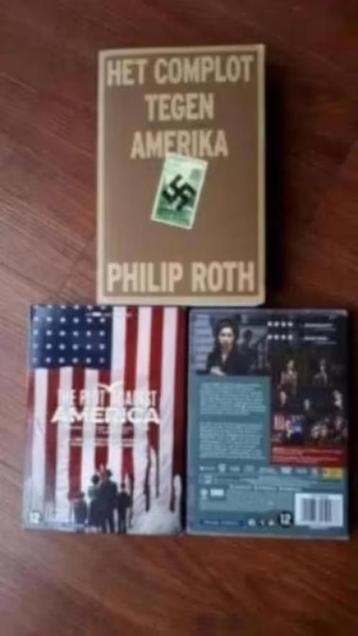The Plot Against America - Philip Roth boek + miniserie-DVD beschikbaar voor biedingen