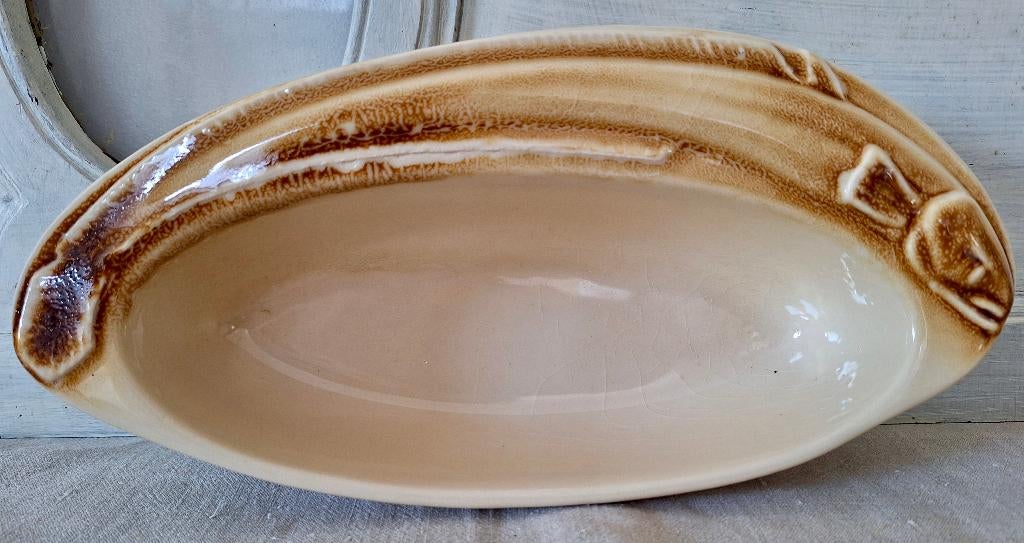 Vintage Bretonse LaYounN visterrine, ovenschaal, Ophalen of Verzenden