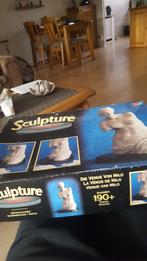 sculpture puzzel compleet mb doos niet zo mooi, Hobby en Vrije tijd, Denksport en Puzzels, Ophalen of Verzenden, 500 t/m 1500 stukjes