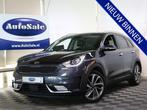 Kia Niro 1.6 GDi Hybrid Dynamic+ LEER CARPLAY ACC STUUR/STOE, Gebruikt, Zwart, Adaptive Cruise Control, Leder