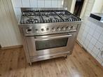 RVS Boretti fornuis met oven, Witgoed en Apparatuur, Fornuizen, Ophalen of Verzenden, Zo goed als nieuw