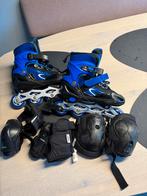 Verstelbare Skeelers 35-38 + Bescherming, Overige merken, Kinderen, Ophalen of Verzenden, Inline skates 4 wielen