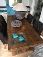 Mooie oude kloostertafel - 240x100 cm, Ophalen, Gebruikt, 100 tot 150 cm, Eikenhout