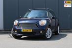 Mini Mini Countryman 1.6 One Salt, Leder Automaat, Panoramad, Voorwielaandrijving, Gebruikt, Zwart, Blauw