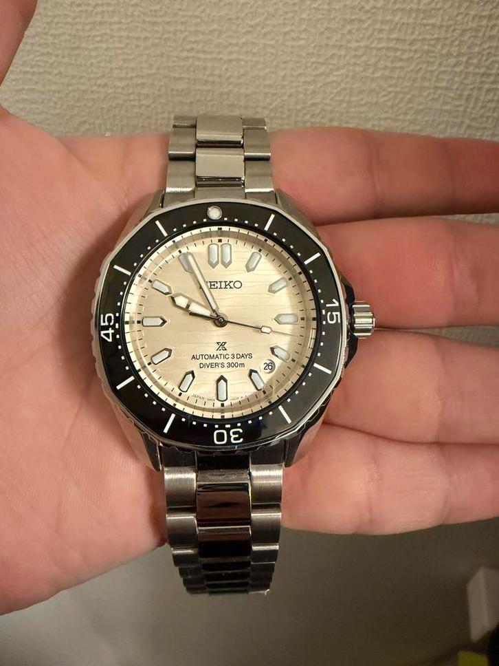 Seiko Prospex SPB481J1 Diver Champagne Dial - ZGAN!, Sieraden, Tassen en Uiterlijk, Horloges | Heren, Nieuw, Polshorloge, Seiko