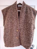 Azzurro gilet bruin gemêleerd one size, Ophalen of Verzenden, Zo goed als nieuw, Maat 38/40 (M), Bruin