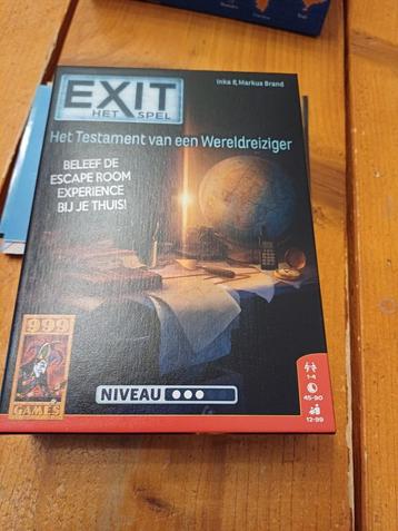 Exit het spel beschikbaar voor biedingen