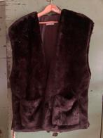 Leuke warme nepbont carnavals body warmer, Ophalen of Verzenden, Gedragen, Maat 56/58 (XL)