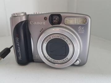 Canon Powershot A710IS digitale camera- 7.1MP & 6x Opt Zoom beschikbaar voor biedingen