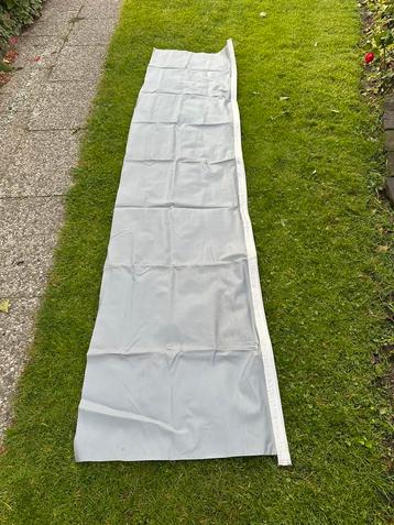 Nieuw tochtstrook caravan L285 x H64 pees D 0.7  grijs kunst beschikbaar voor biedingen