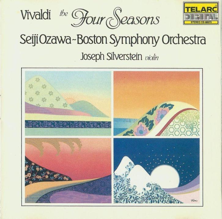 VIVALDI Four seasons CD OZAWA TELARC, Cd's en Dvd's, Cd's | Klassiek, Gebruikt, Orkest of Ballet, Barok, Ophalen of Verzenden