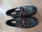 zwarte leren loafers van PIEDINUDI maat 41, PIEDINUDI, Ophalen of Verzenden, Zo goed als nieuw, Instappers