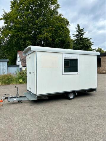 Schaftwagen schaftkeet keet snelverkeer 4x2 mtr toiler beschikbaar voor biedingen