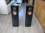 Driade 22.2 top set piano zwart high end sound MDF Box., Zo goed als nieuw, 60 tot 120 watt, Front, Rear of Stereo speakers, Ophalen