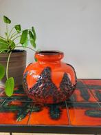 Vintage keramieken Fat Lava vaas, Germany, jaren 1970, Ophalen of Verzenden