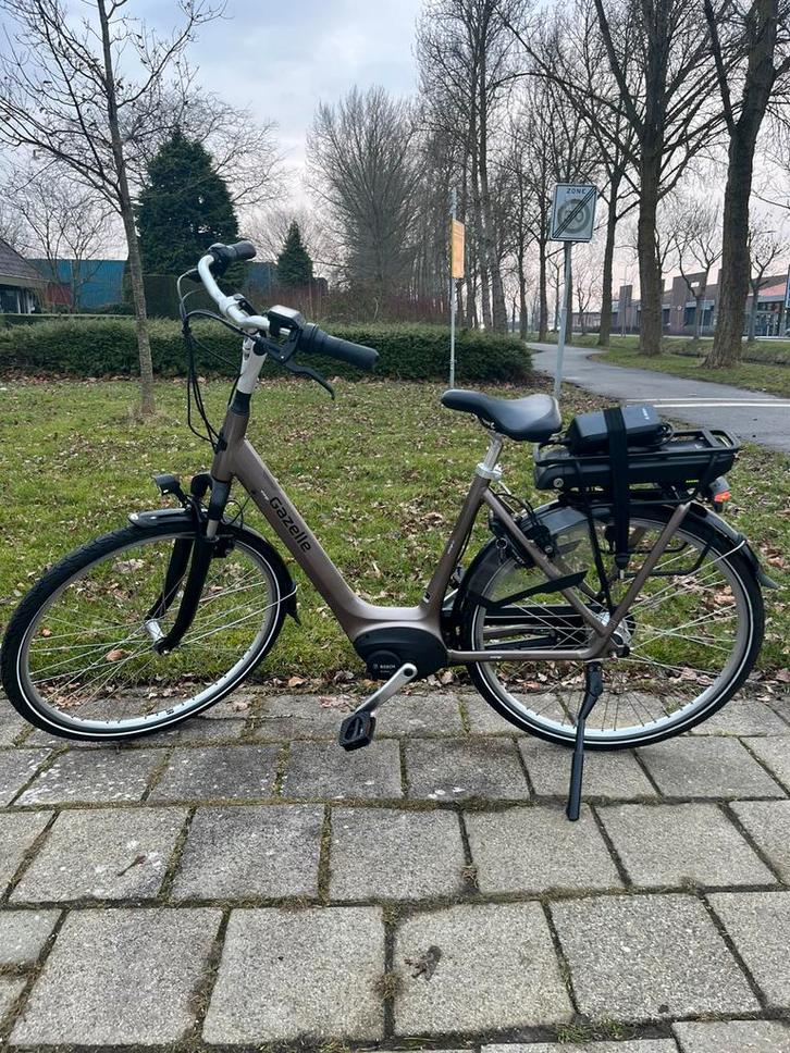 Gazelle Orange C7+ HMB, Fietsen en Brommers, Elektrische fietsen, Zo goed als nieuw, Gazelle, 51 tot 55 cm, 50 km per accu of meer