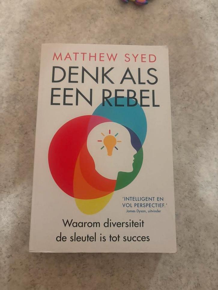 Matthew Syed - Denk als een rebel, Boeken, Psychologie, Zo goed als nieuw, Ontwikkelingspsychologie, Ophalen of Verzenden