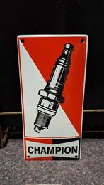 Emaille bord/bordje Champion Bougies., Verzamelen, Merken en Reclamevoorwerpen, Reclamebord, ., Nieuw, Ophalen of Verzenden