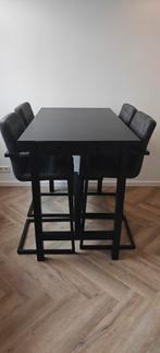 Nordviken bartafel met 4 Lizzy barkrukken – nette staat, Huis en Inrichting, Tafels | Eettafels, Ophalen, Gebruikt