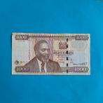 1000 shilling Kenia #056, Postzegels en Munten, Bankbiljetten | Afrika, Los biljet, Overige landen, Verzenden